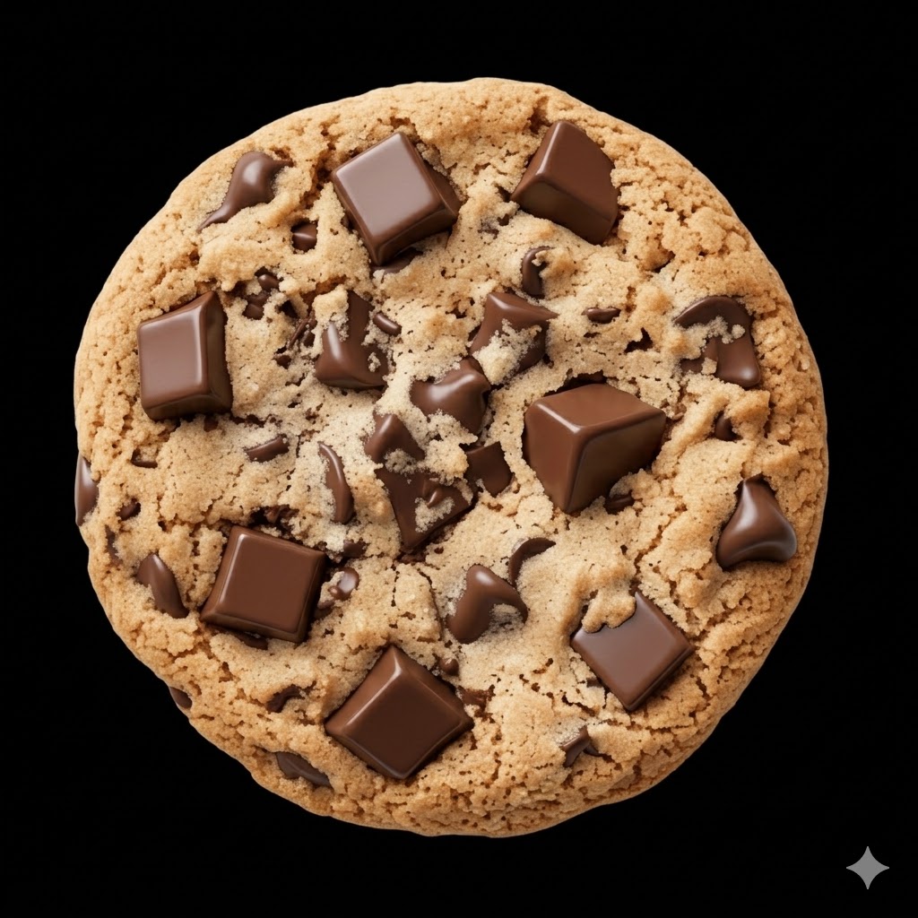 Giant chocolate chip cookie from Cookies n' Dream